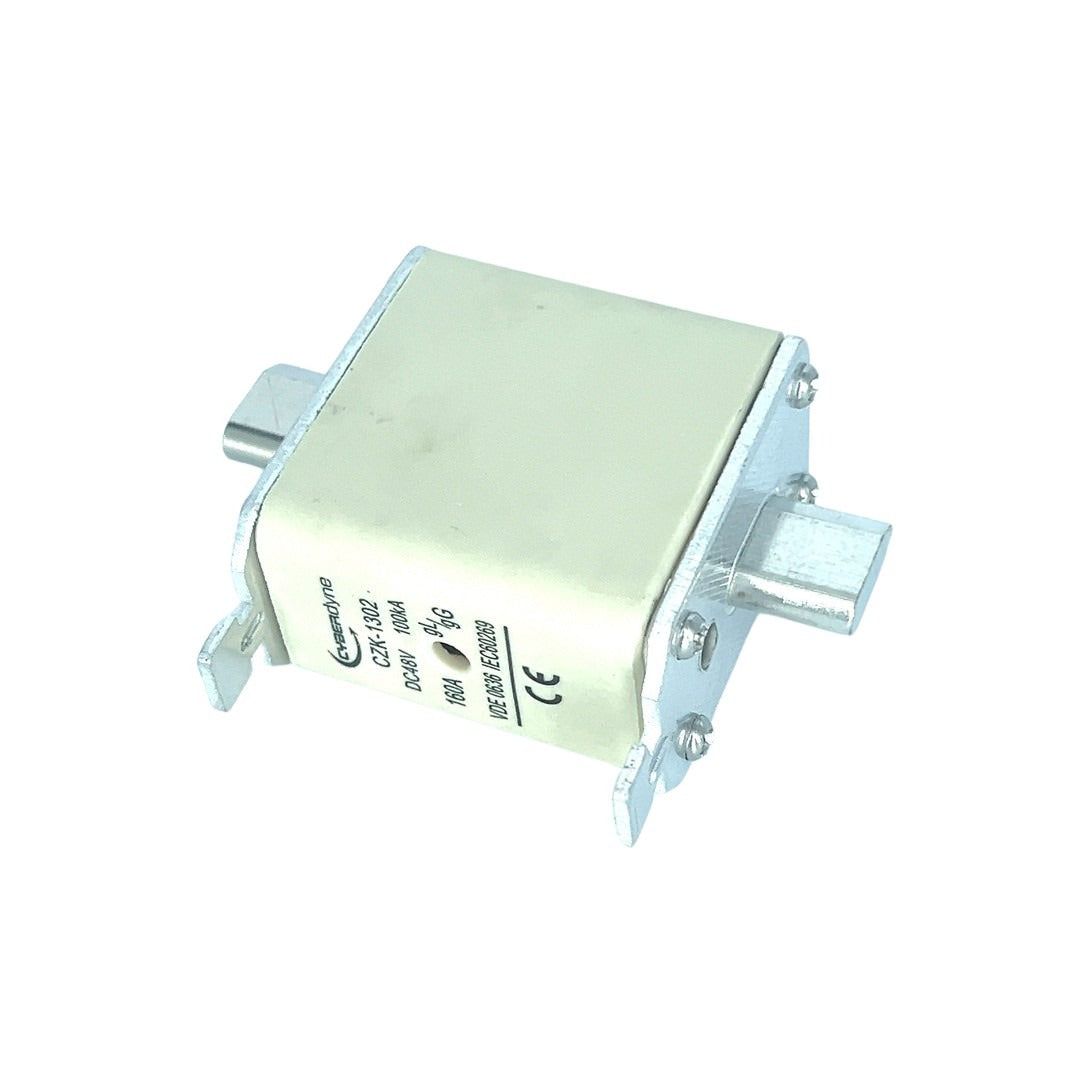 NH00 DC Fuse Link + Indicator Window (160A / 48V) (Type: gG/gL)