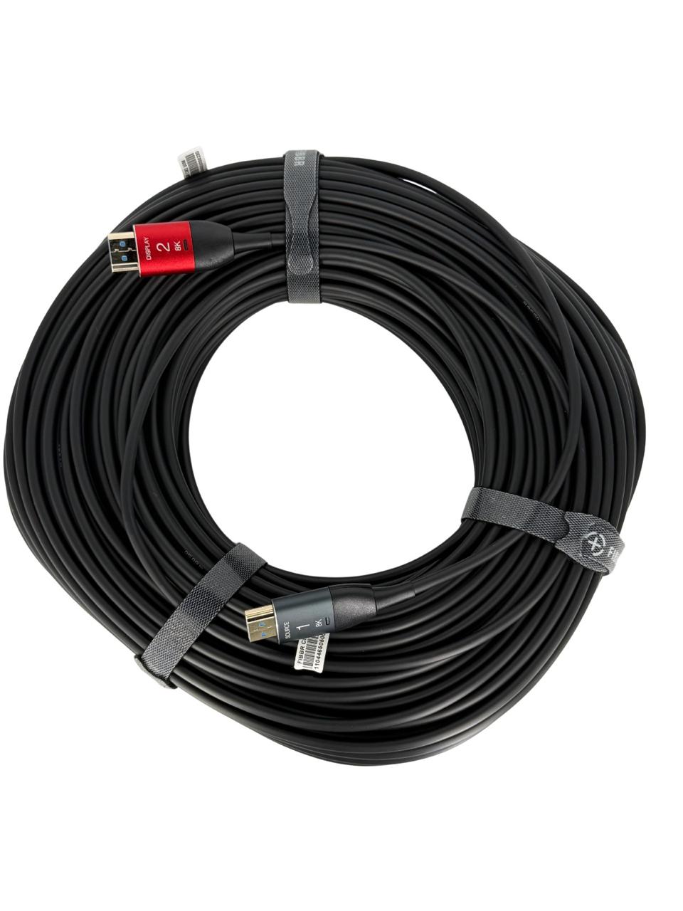 HDMI Type A to Type A Optical 8K Cable (V2.1) (48Gbps) (50m)