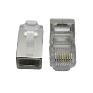 RJ45 Modular 8P8C Male Connector (Cat. 6e) (Shielded) - CABLESmart