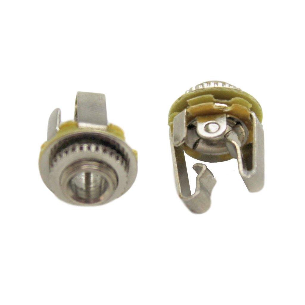 3.5mm Panel Mount Stereo Female Connector (Open Circuit) - CABLESmart