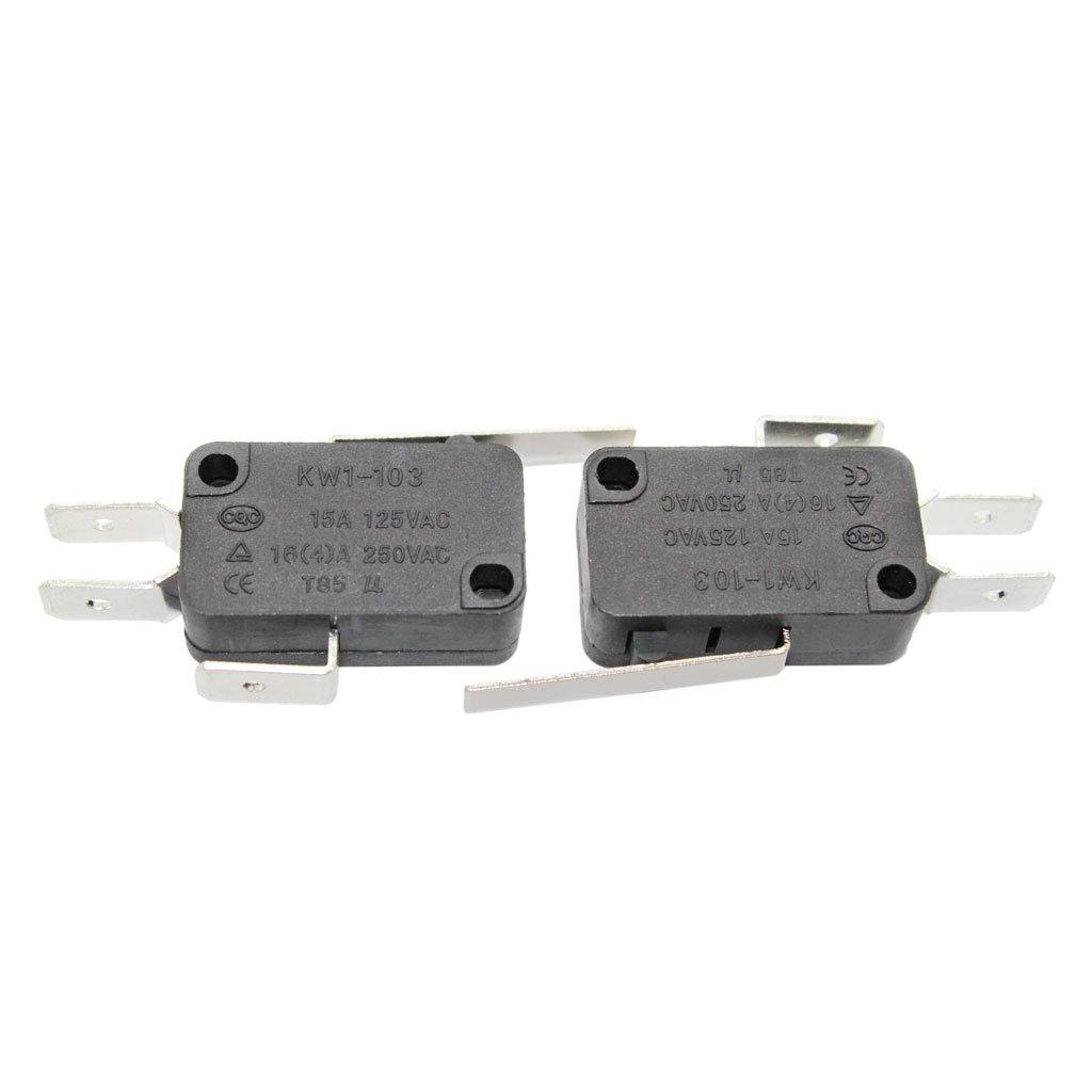 Medium Micro Switch (250V / 16A) (Middle Lever) (1pc) - CABLESmart