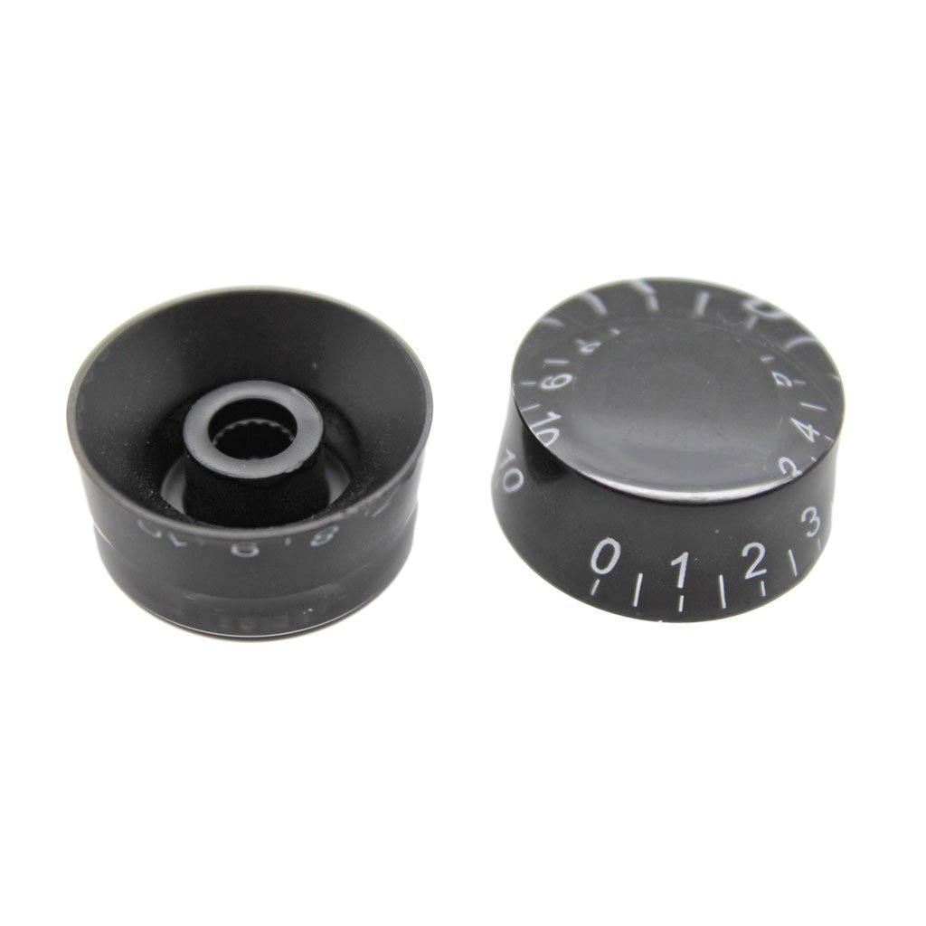 Guitar Knob (Transparent Black Plastic) - CABLESmart