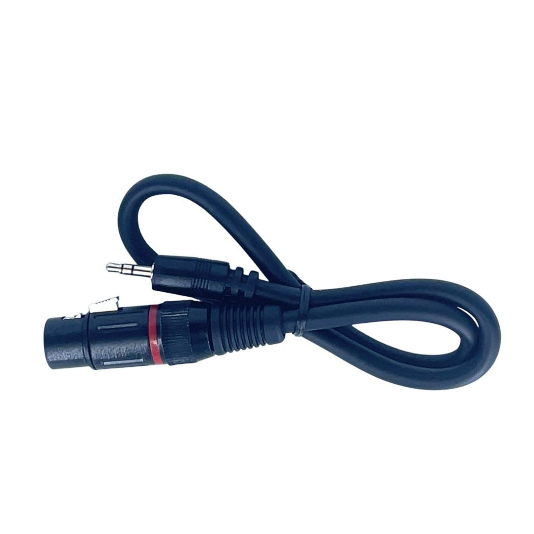 3.5mm Stereo Male to XLR (Cannon) Female Cable (50cm)