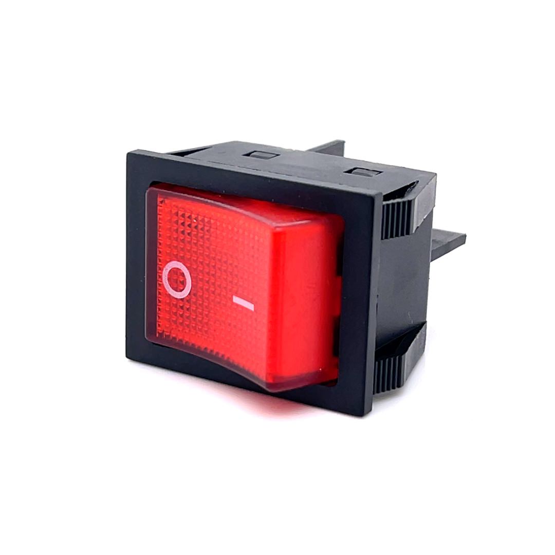 Rocker Switch (Illuminated) (250V / 30A) (1pc)