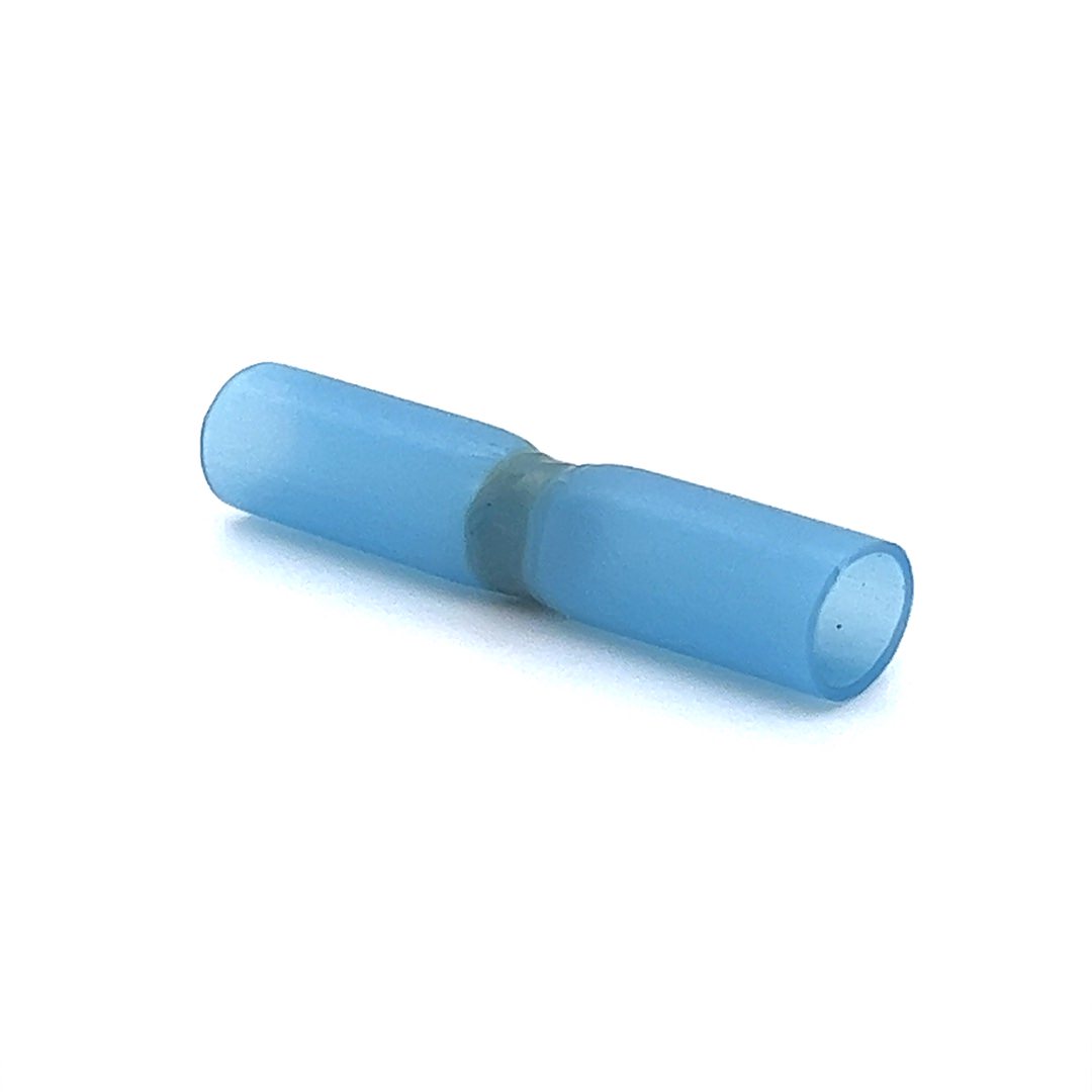 Heat Shrinkable High Tensile Solder Sleeve Wire Splice (Blue) (OD 1.5-2.5mm2) (10 Pack)