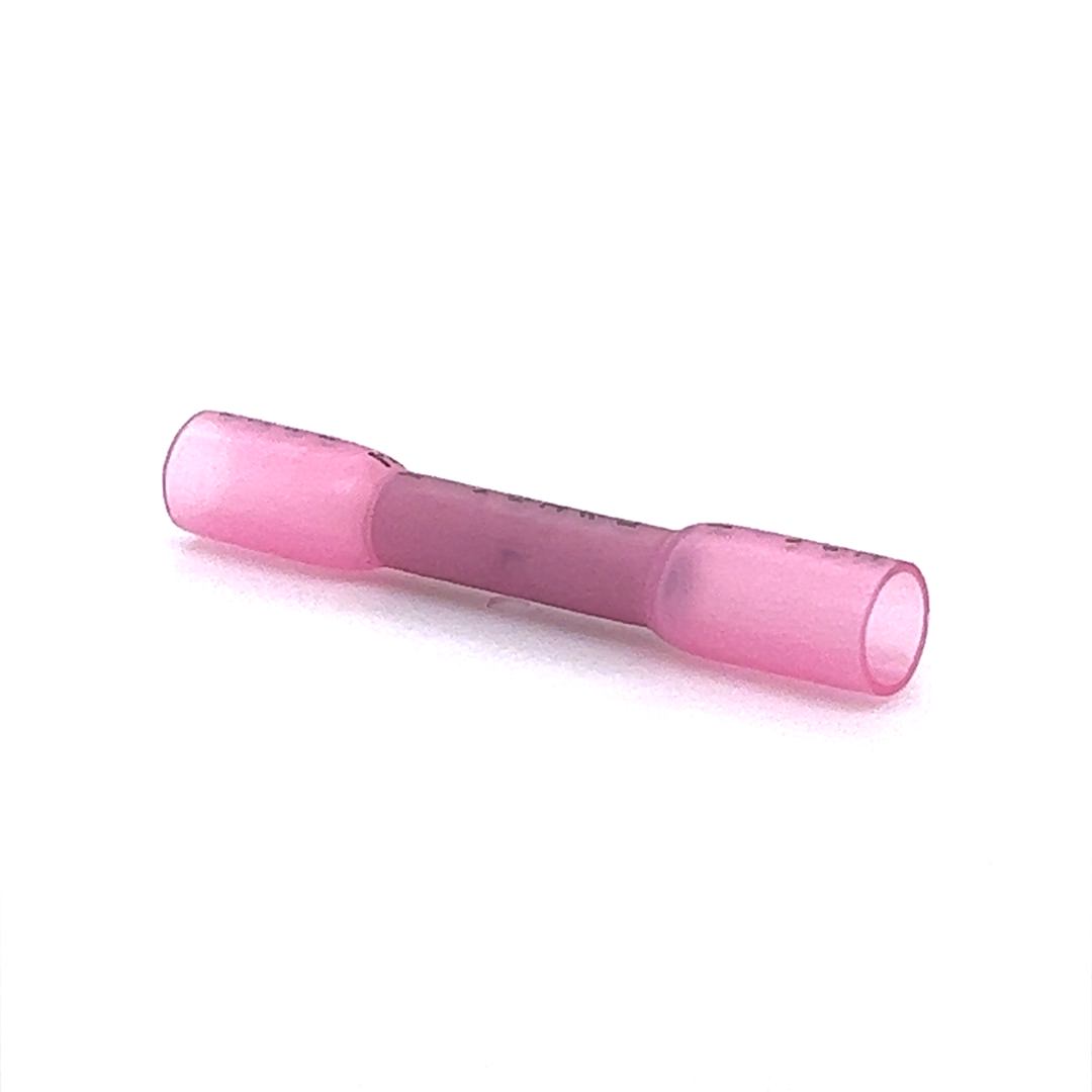 Heat Shrinkable Crimp Wire Splice (Red) (OD 0.5-1.5mm2) (10 Pack)