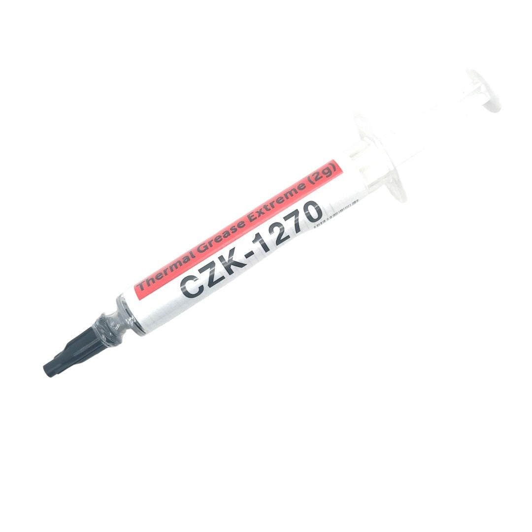 Nano-Based Grey Thermal Grease Extreme (TC:>15.2W/m-k) (2g) + Scraper + Grease Cleanser