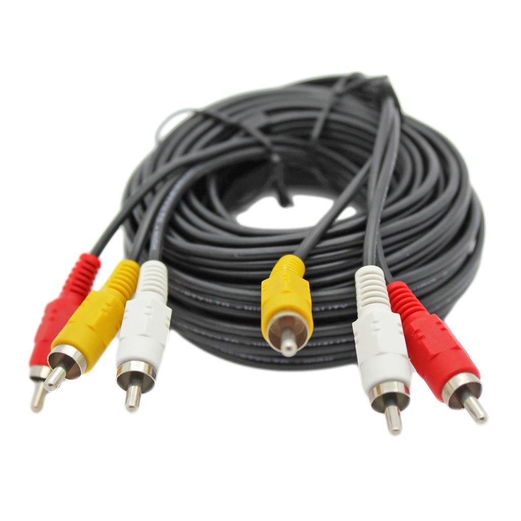 3RCA Male to 3RCA Male Cable (5m) - CABLESmart