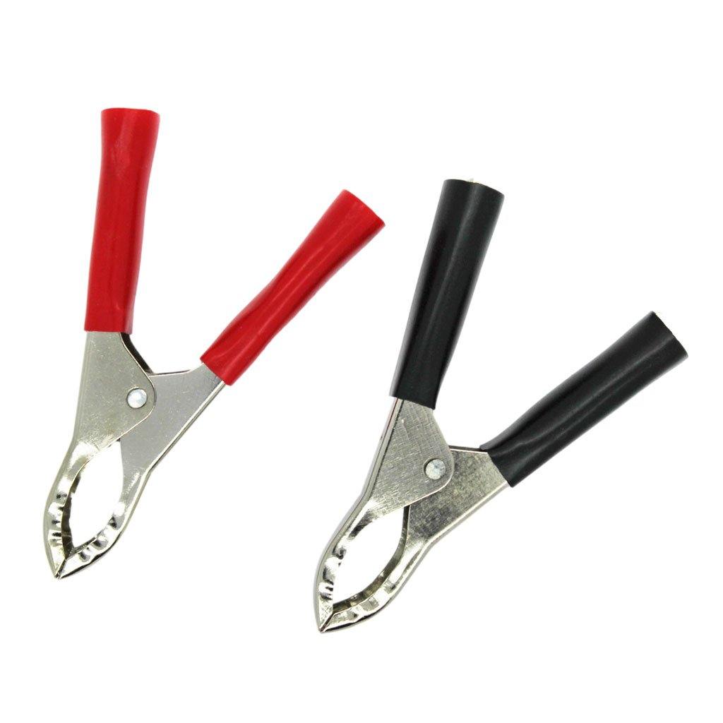 Battery Clips (Red / Black) - CABLESmart
