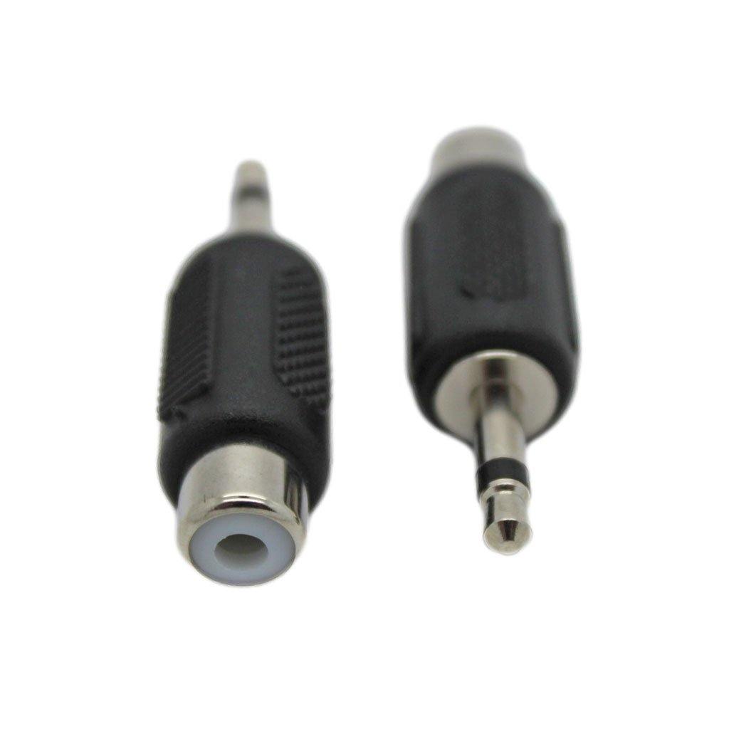3.5mm Mono Male to RCA Female Adaptor - CABLESmart