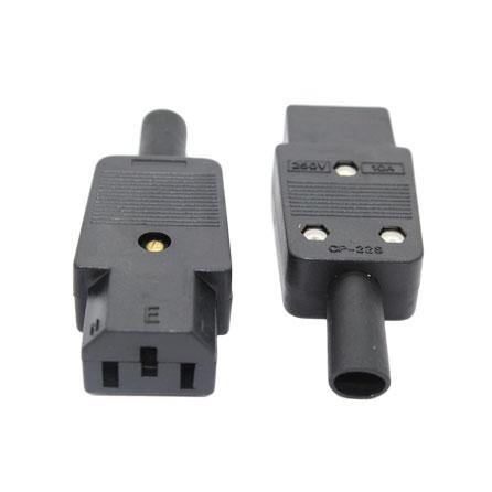 Computer IEC AC Power Female Connector - CABLESmart