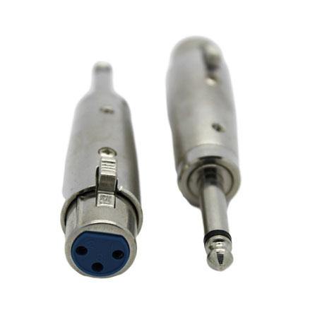 XLR (Cannon) Female to 6.35mm Mono Male Adaptor - CABLESmart