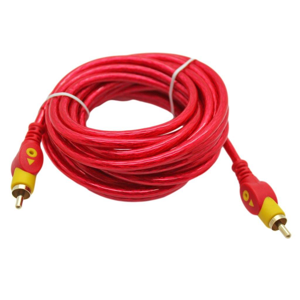 1RCA Male to 1RCA Male Co-Axial OFC Gold (5m) - CABLESmart