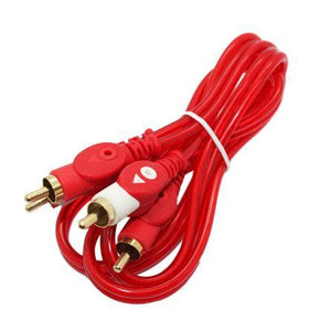 2RCA Male to 2RCA Male Cable (1m) (Gold) - CABLESmart