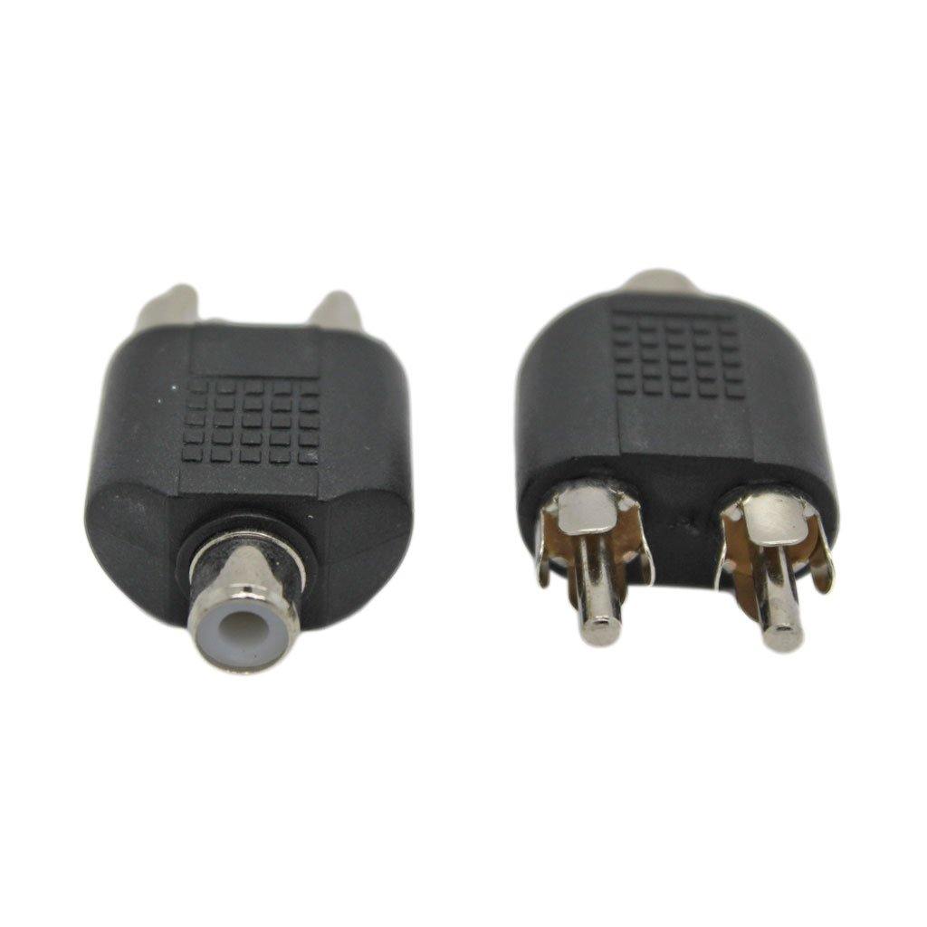 RCA Female to 2RCA Male Adaptor - CABLESmart