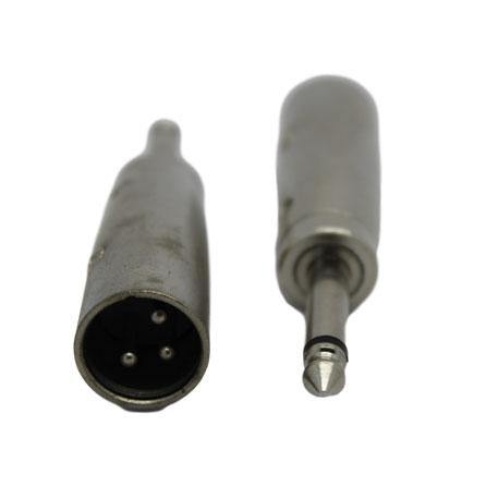 XLR (Cannon) Male to 6.35mm Mono Male Adaptor - CABLESmart