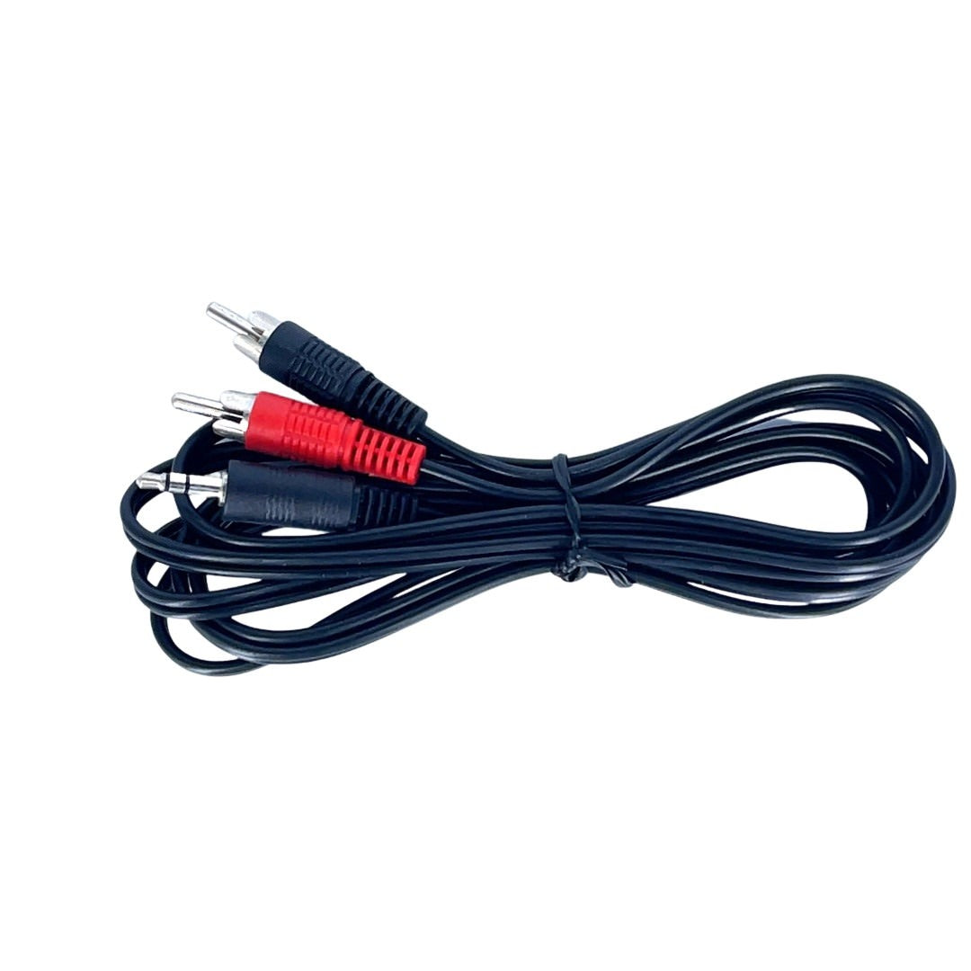 3.5mm Stereo Male to 2RCA Male Cable (2m)
