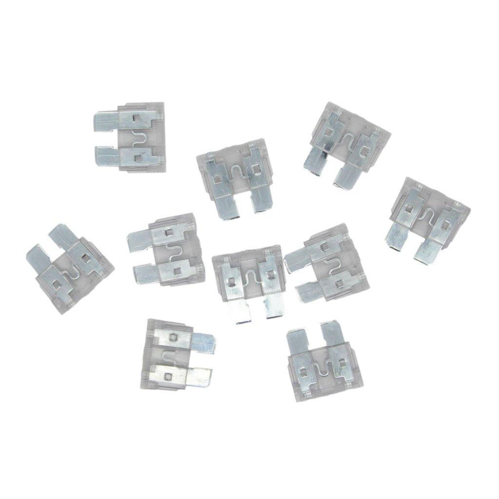 Car Blade Fuse (25A) (Natural) (20mm) (10-piece pack) - CABLESmart