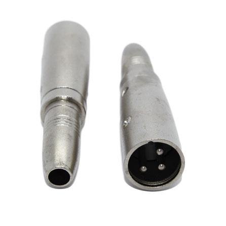 XLR (Cannon) Male to 6.35mm Mono Female Adaptor - CABLESmart