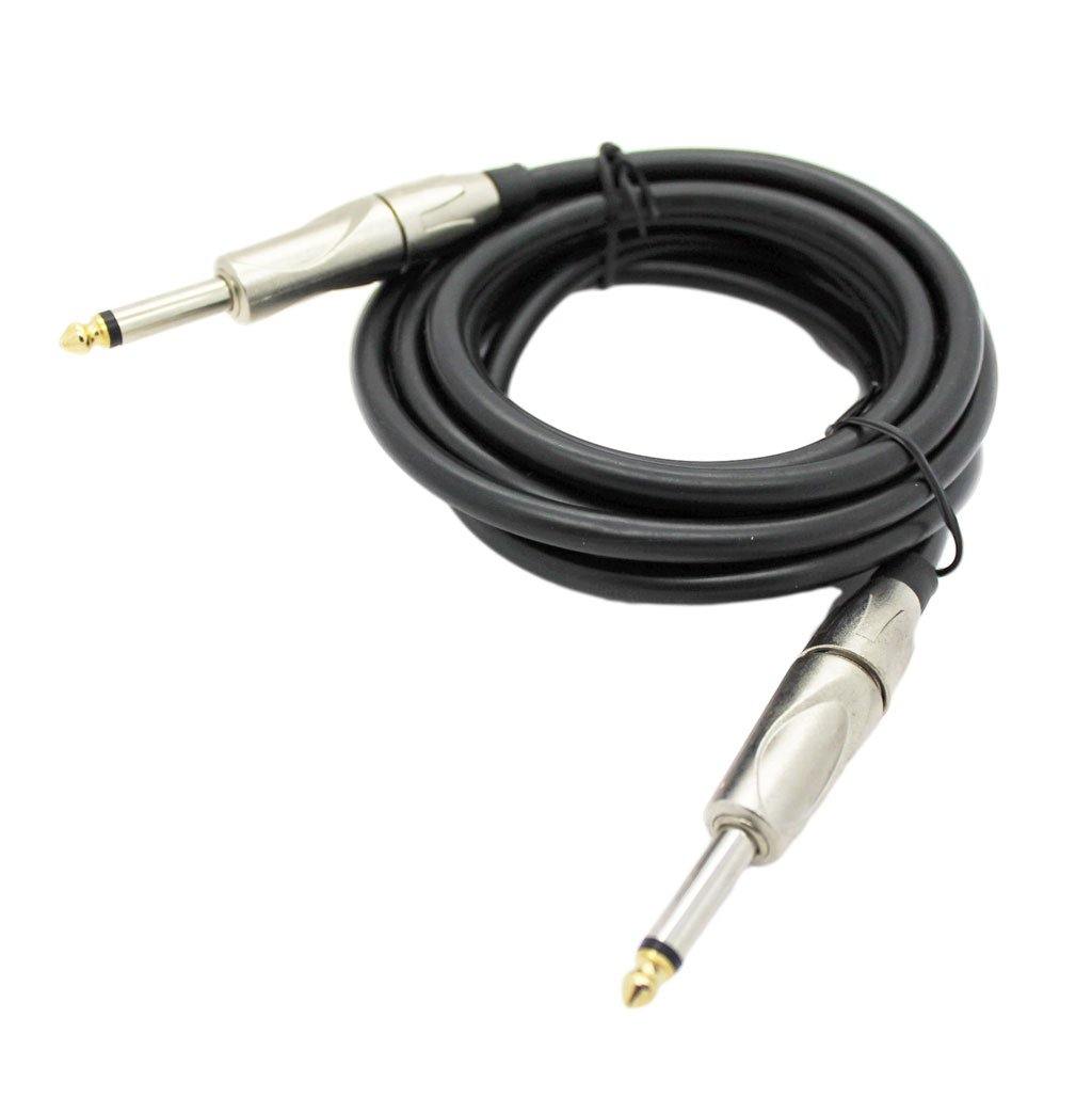 6.35mm Mono Male to 6.35mm Mono Male Instrument Cable (20AWG) (3m) - CABLESmart