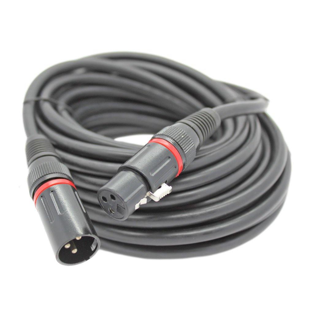 XLR (Cannon) Male to XLR (Cannon) Female Cable (20AWG) (10m) - CABLESmart