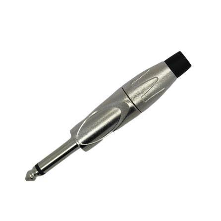 6.35mm Mono Male Connector (6 -10mm OD / HQ-Metal) - CABLESmart