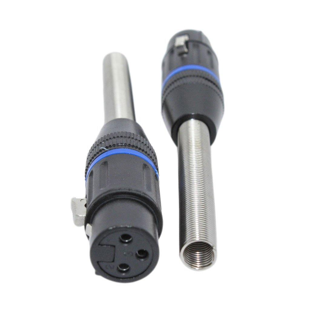 XLR (Cannon) Female Connector + Cable Spring - CABLESmart