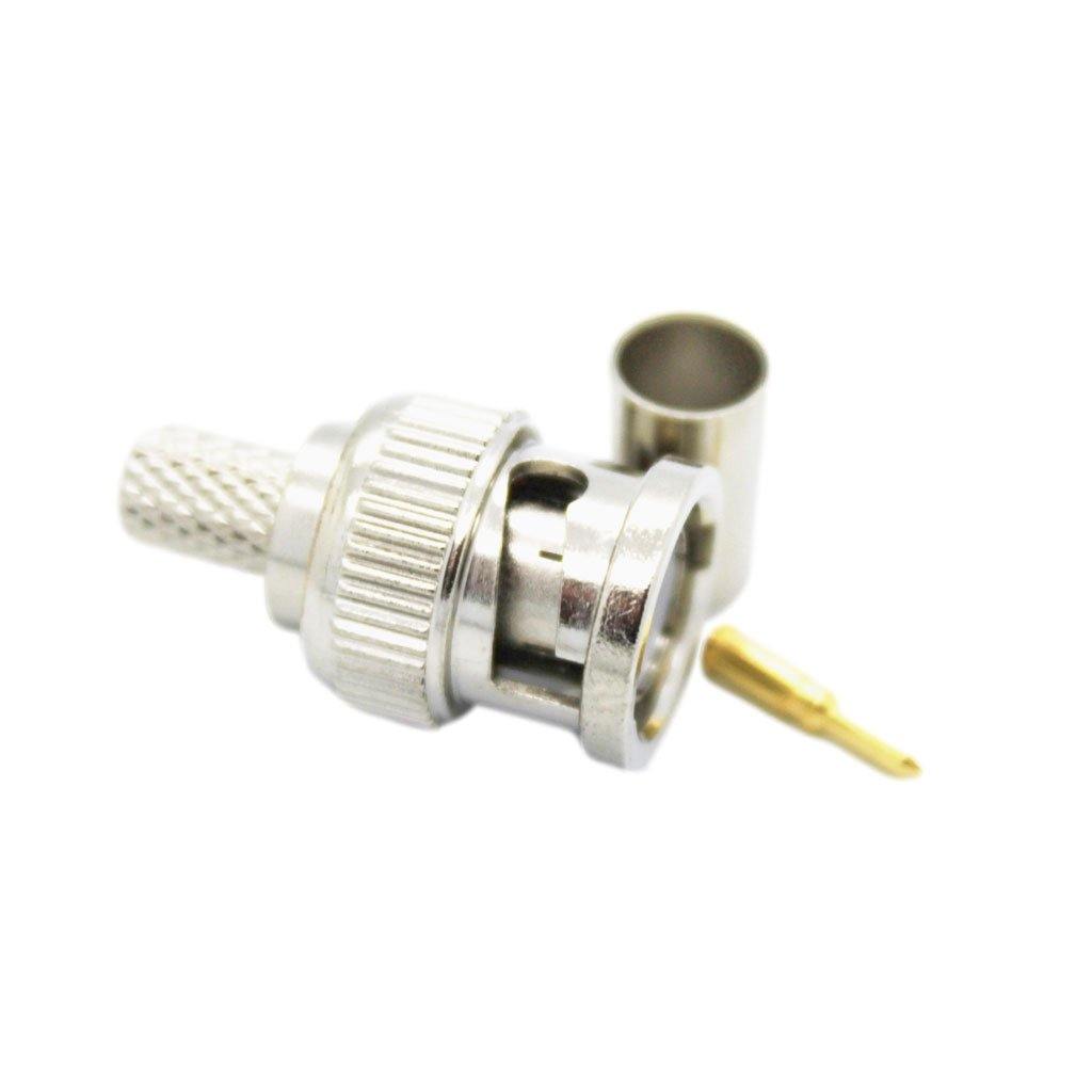 BNC Male RG59U Crimp Connector - CABLESmart