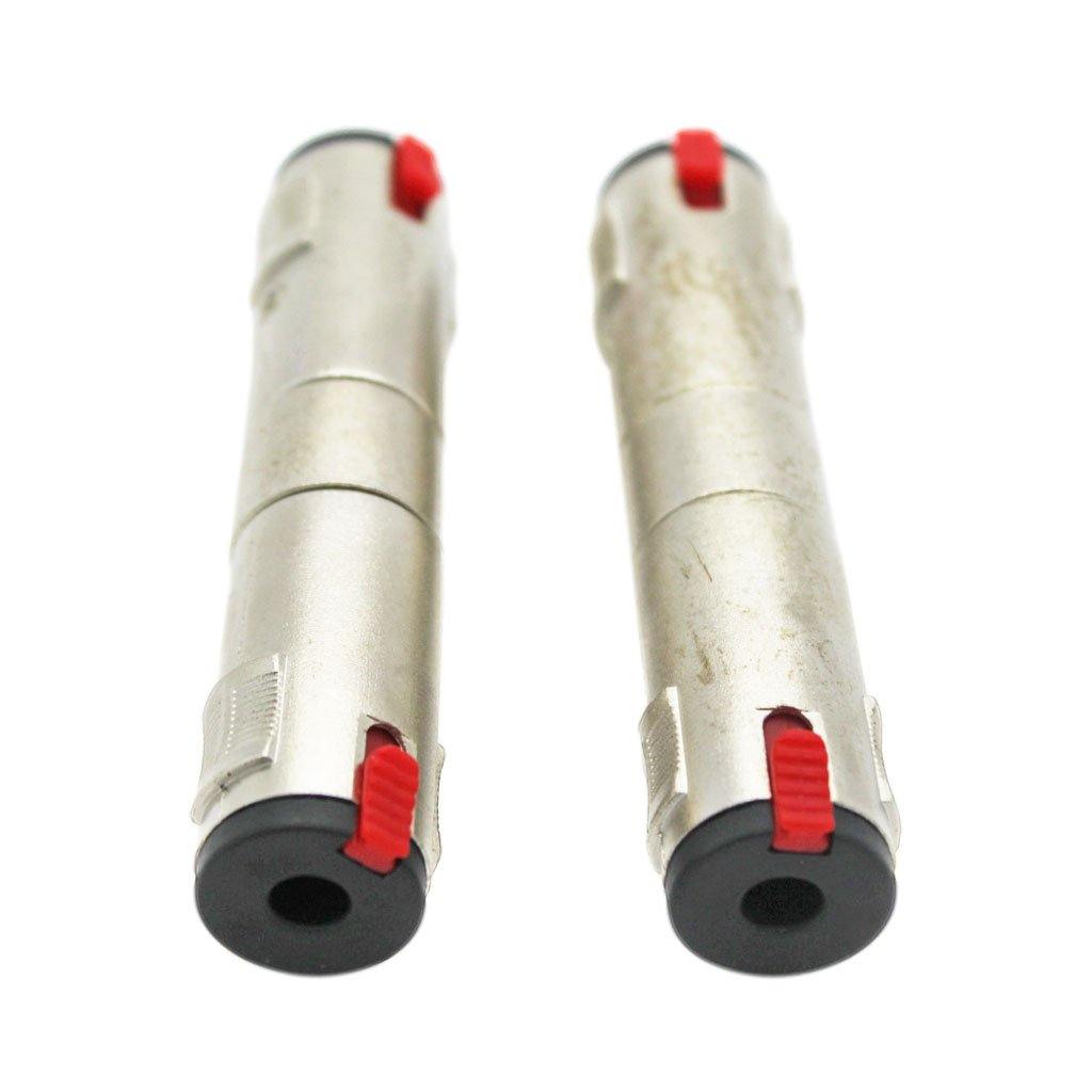 6.35mm Mono Female to 6.35mm Mono Female Adaptor (Lock Type) - CABLESmart