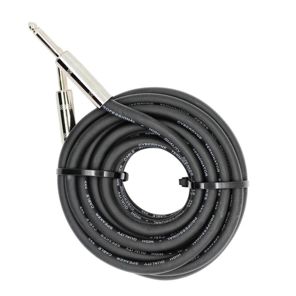 6.35mm Mono Male to 6.35mm Mono Male Cable (Speaker Cable) (5m) - CABLESmart