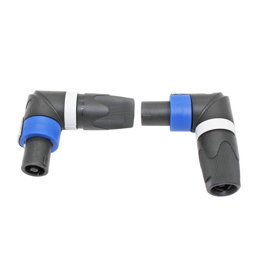 Speakon (4P) Male Connector (Angle type) - CABLESmart