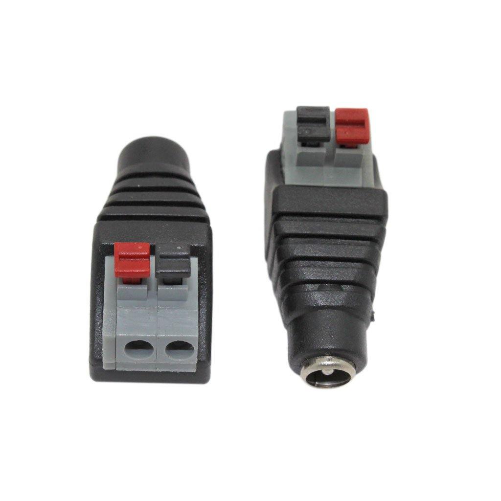 DC Female to 2-pin Connector (2.1mm x 5.5mm) (Quick Connect) - CABLESmart