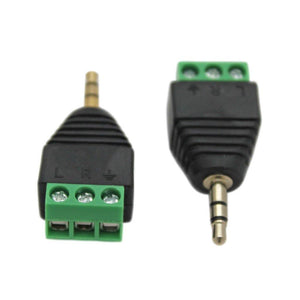 3.5mm Stereo Male to 3-pin Connector (Screw Type) - CABLESmart