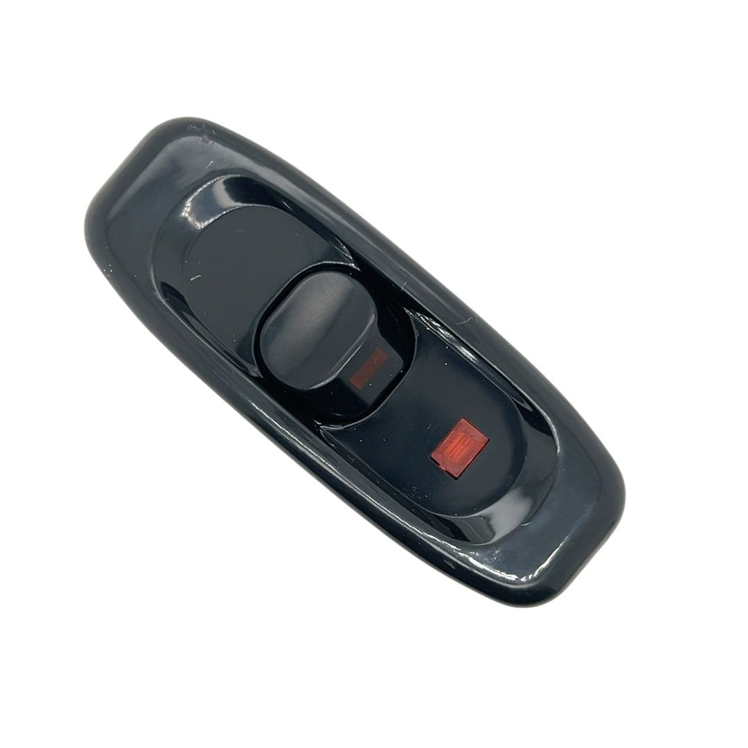 Inline Switch + Light 10A/250V Black - CABLESmart