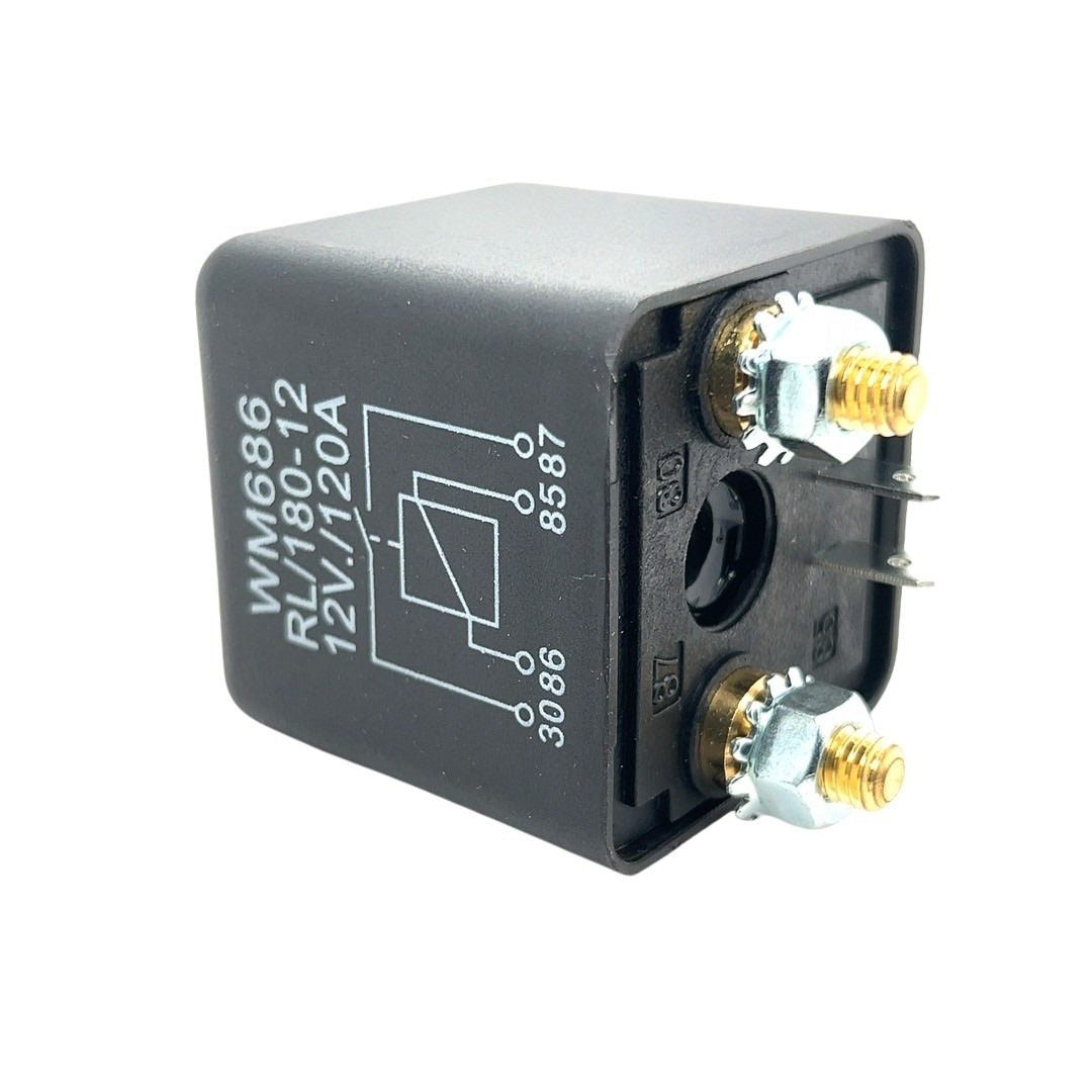 12V Heavy Duty Relay 120A 4-Pin N/O - CABLESmart