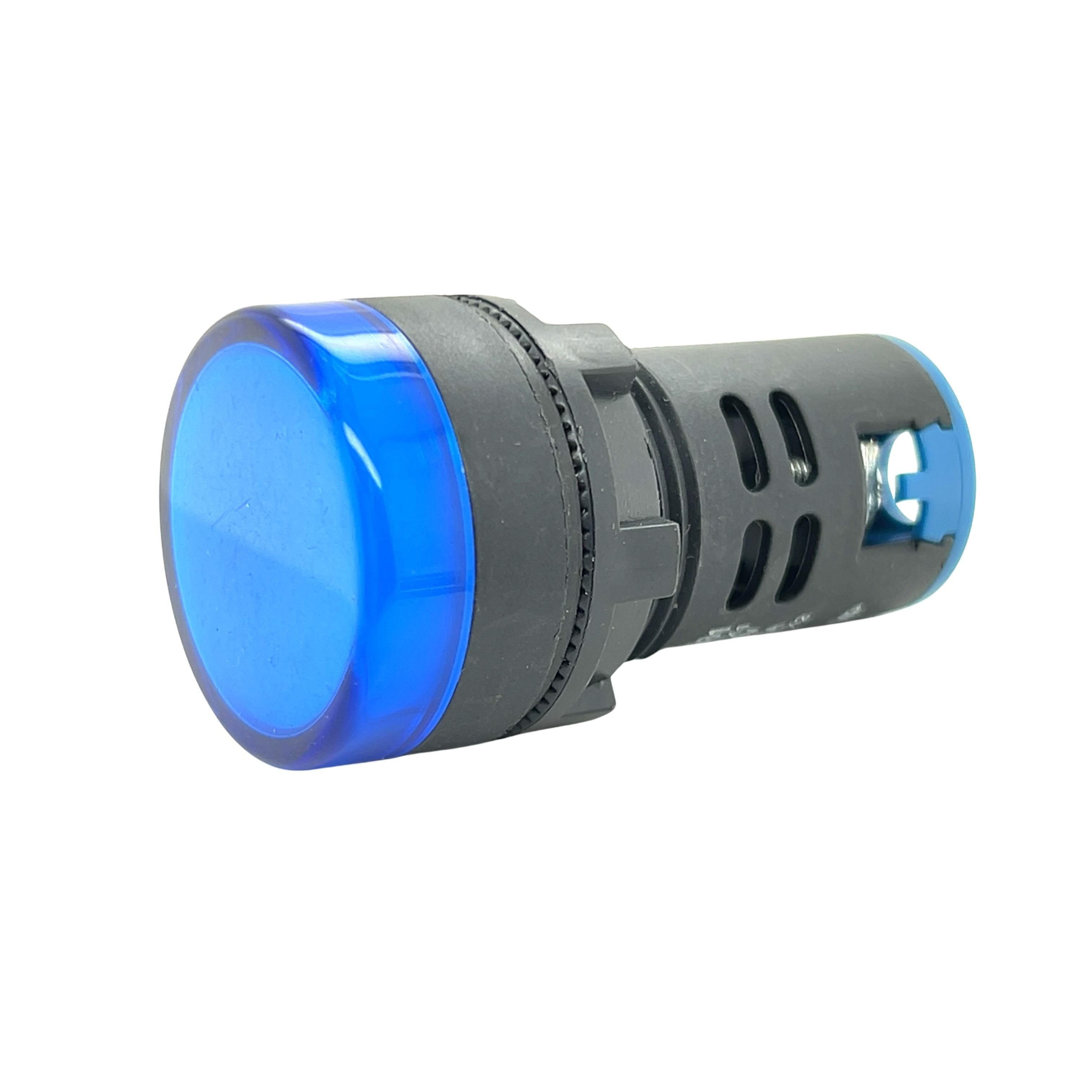 Indicator Light Screw Terminal 22mm 220V Blue - CABLESmart