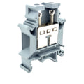 UK16N DIN Rail Screw Clamp Terminal Block 16mm2 Wire Size Grey