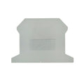 DUK-2.5 DIN Rail Mounted Terminal Block End Cover Grey