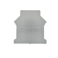 DUK-16 DIN Rail Mounted Terminal Block End Cover Grey