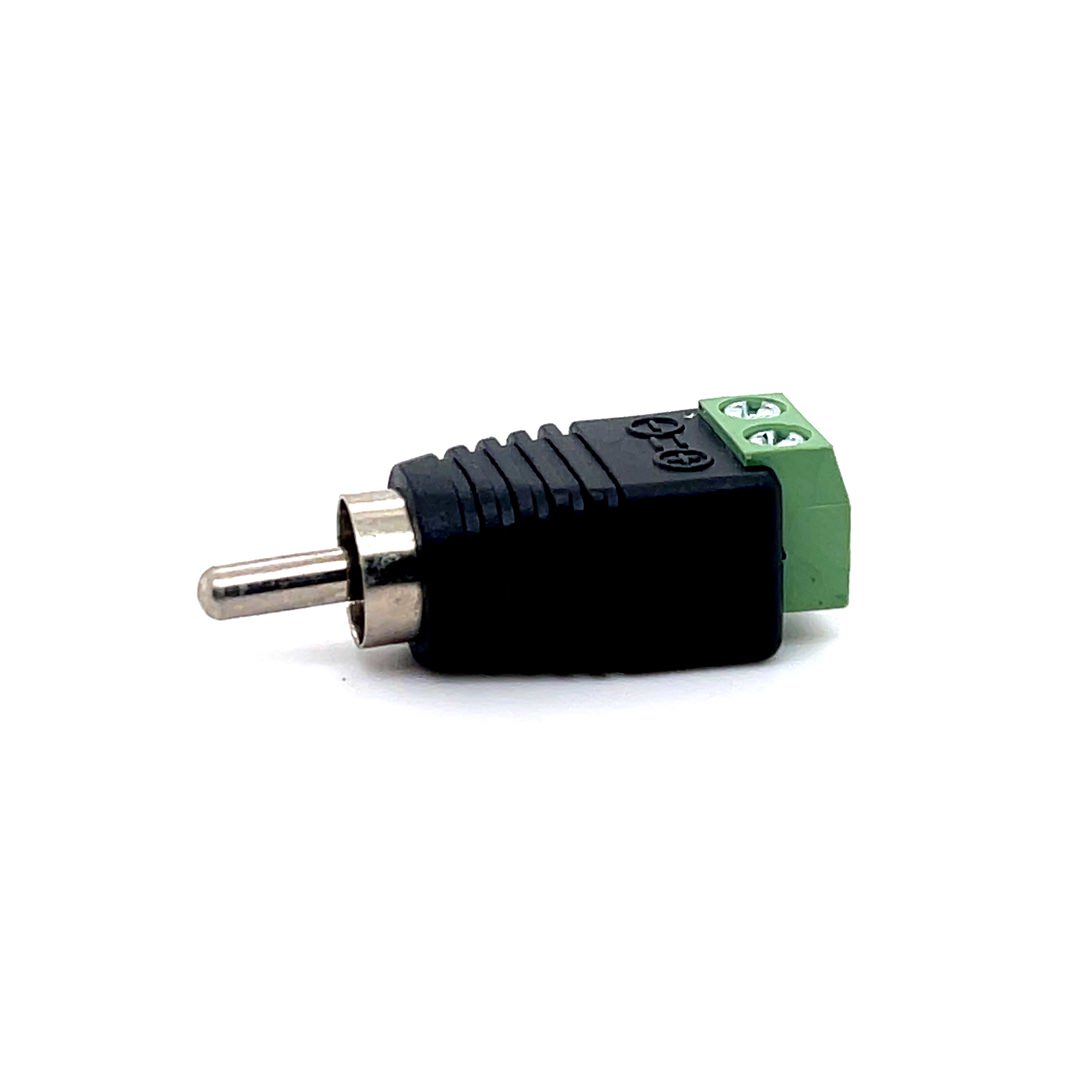 RCA Male to 2-pin Connector (1pc)