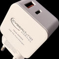 USB Dual-Port True 30W PD Charger (1 x USB-C + 1 x USB-A)