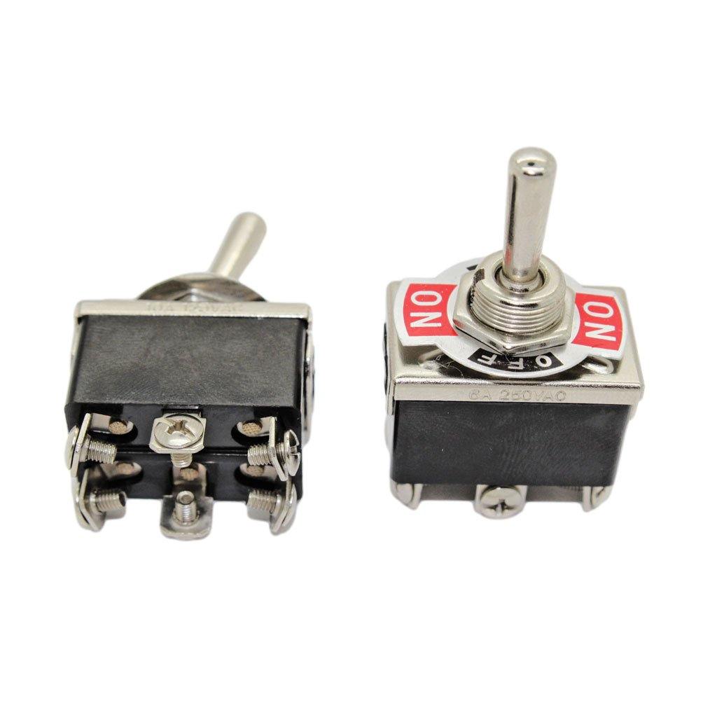 On/Off/On Toggle Switch (250V / 8A DP) (1pc) – CABLESmart