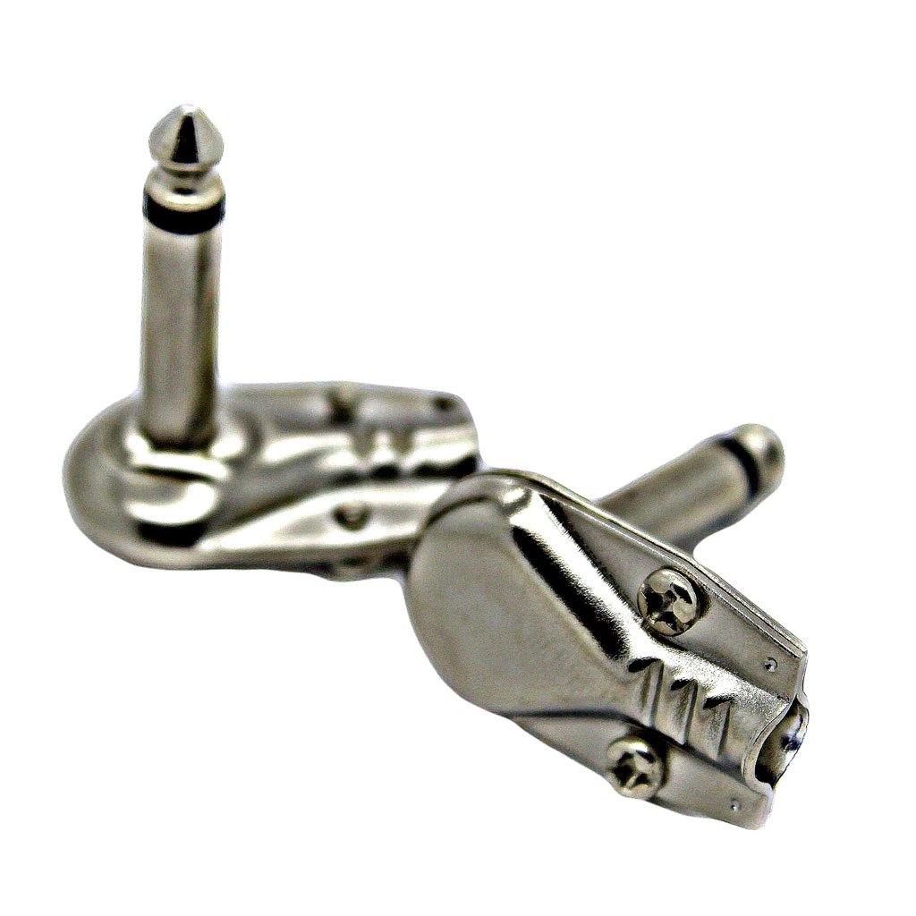 6.35mm Mono Male Angle Connector (Metal) (Flat) - CABLESmart