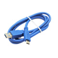 USB 3.0 Type C Male to USB 3.0 Type A Male (1m)