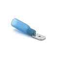 Heat Shrinkable Quick Crimp Male Terminal (MDD2-250) (Blue) (OD 1.5-2.5mm2) (10 Pack)