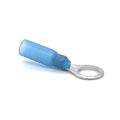 Heat Shrinkable Quick Crimp Ring Terminal (RV2-8) (Blue) (Stud = 8.4mm) (OD 1.5-2.5mm2) (10 pack)