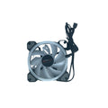 12CM Hydraulic Bearing ARGB PWM Cooling Fan (PWM 4-Pin + LED 3-Pin / Tubed 600mm Cable) (16 x LED)
