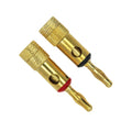 Banana Male Connector (4mm) (Full Gold) - CABLESmart