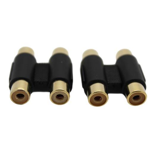 2RCA Female to 2RCA Female Adaptor - CABLESmart