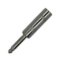 6.35mm Mono Male Connector (10mm OD / Metal) - CABLESmart
